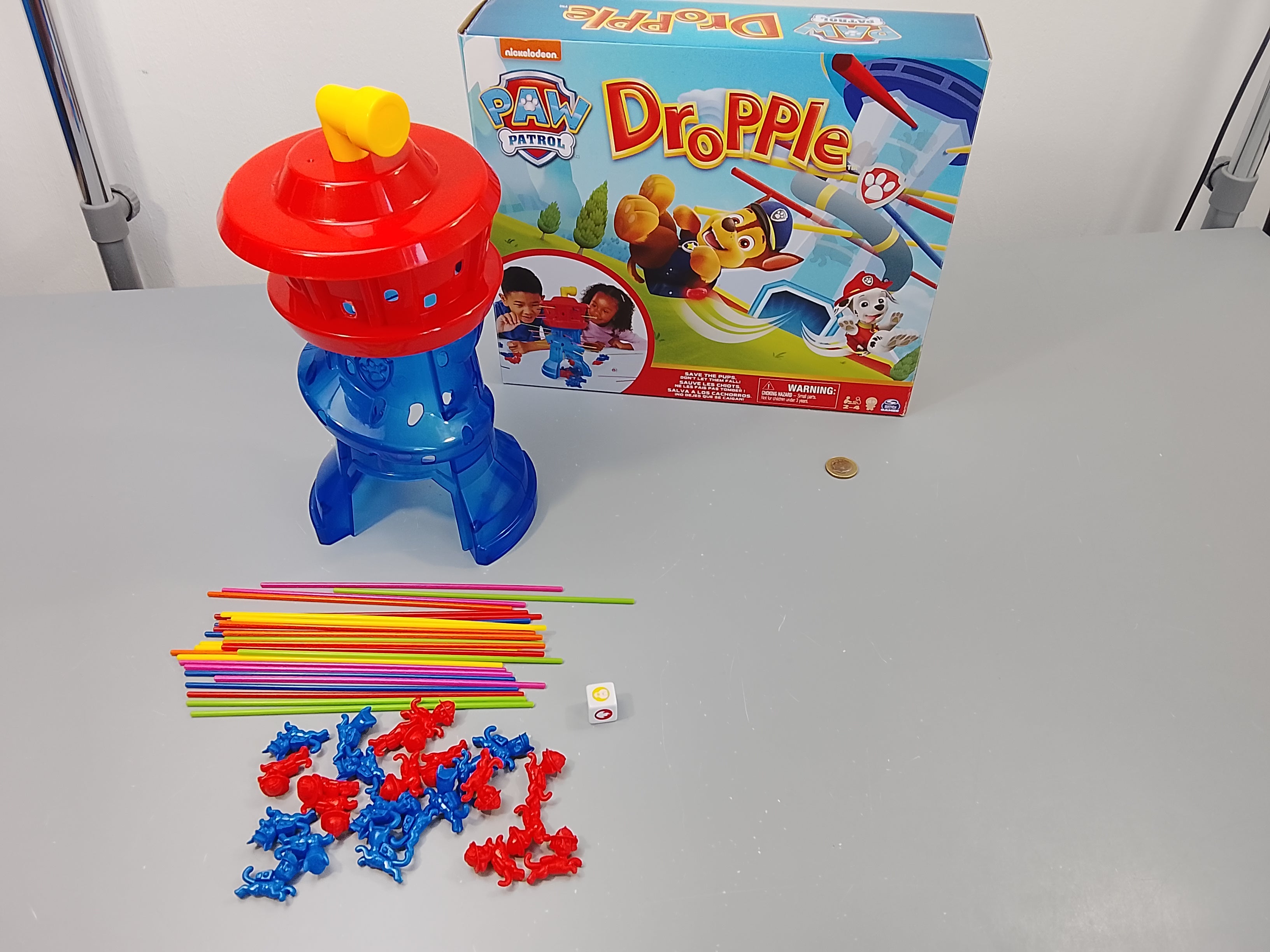 Dropple Pat Patrouille , manque 1 bâton bleu, +4