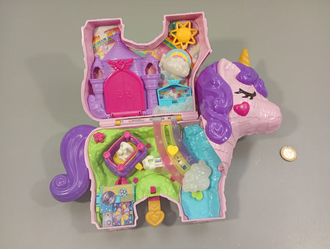 Polly pocket licorne. Manque quelques pièces, moins cher chez Petit Kiwi