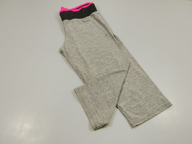 Pantalon de sport gris flammé, taille noir, rose, moins cher chez Petit Kiwi