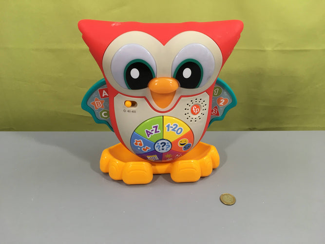 Jouet Linkimals Élisabeth la Chouette Interactive +18m|Robot D'éveil 4 en 1 avec Lumières Multicolores Fonctionne, moins cher chez Petit Kiwi