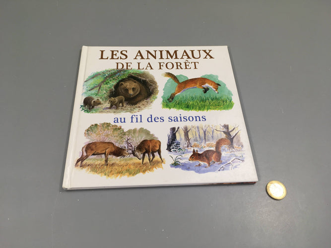 Les animaux de la forêt au fil des saisons, moins cher chez Petit Kiwi