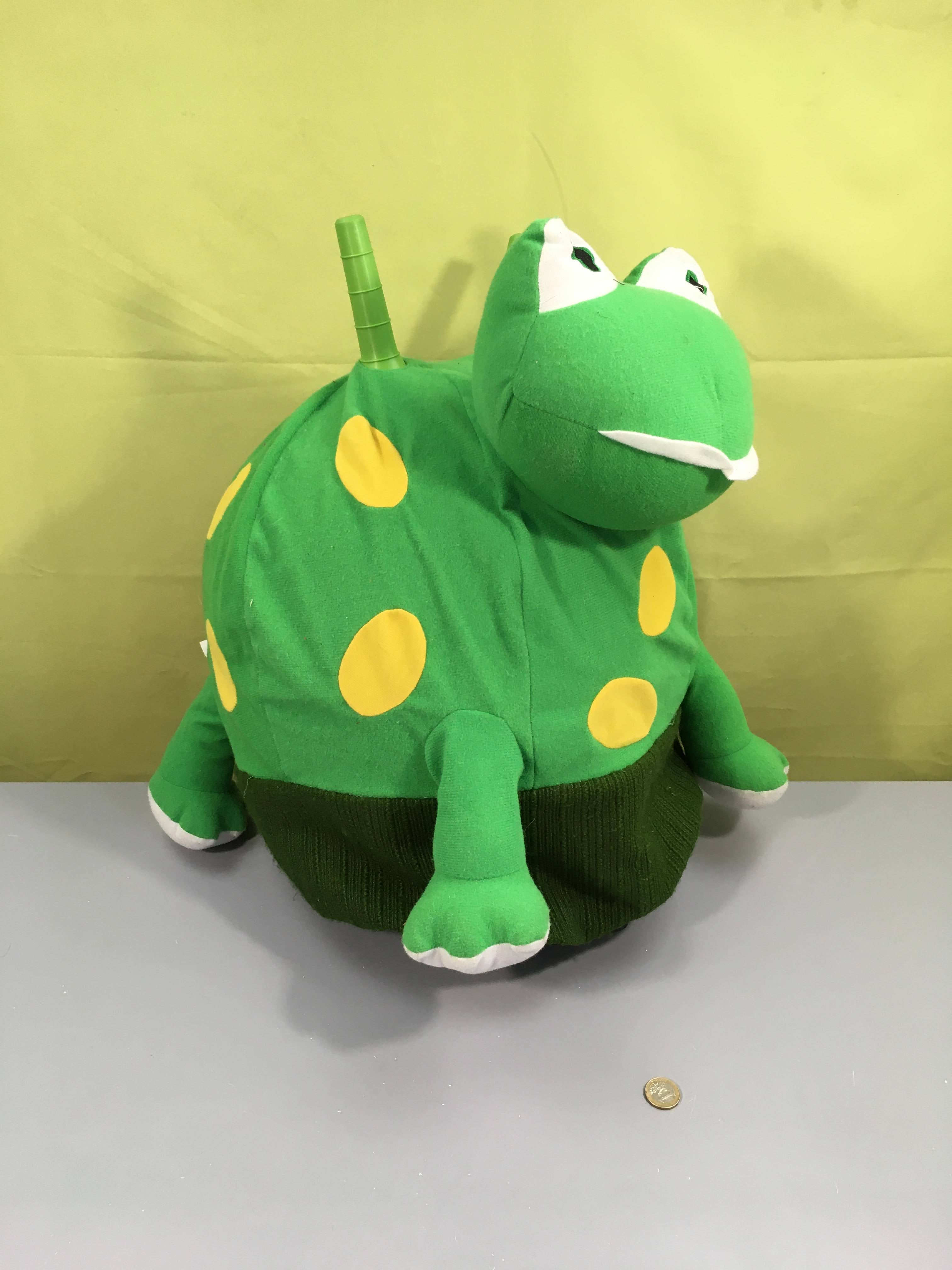 Ballon sauteur avec housse amovible grenouille