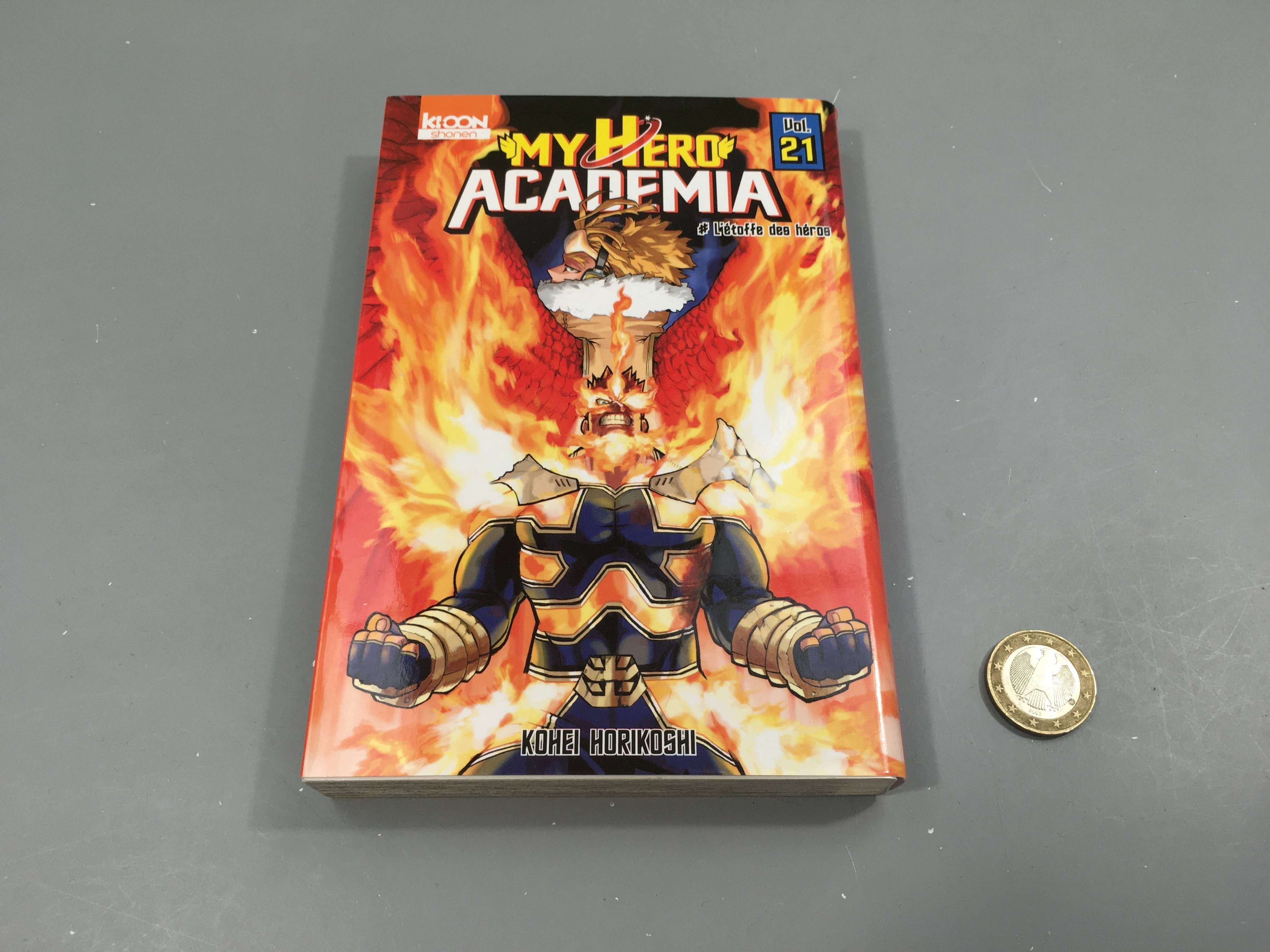 My hero academia, Tome 21, Manga