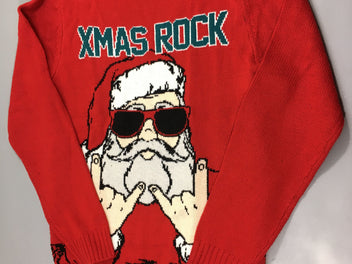 Pull rouge Noël