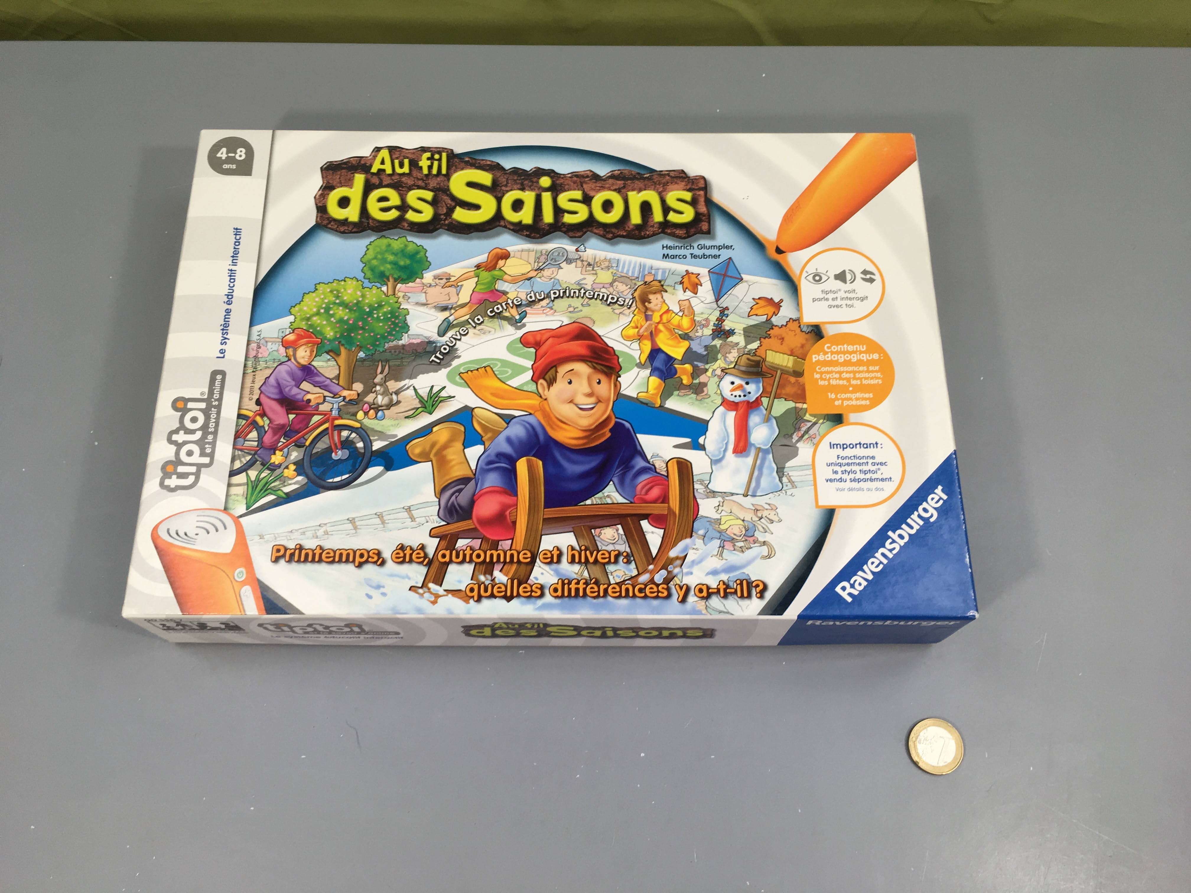 Au fil des saisons Avec stylo inclu 4-8a