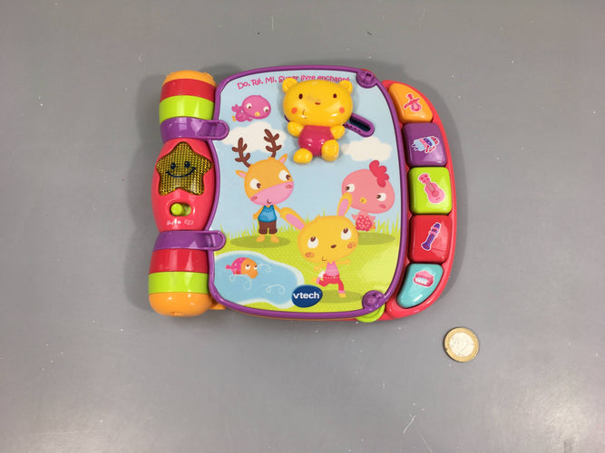 Do, Ré, Mi, Super livre enchanté rose, moins cher chez Petit Kiwi