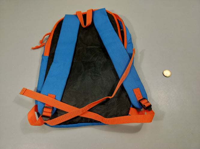 Sac à dos bleu, orange "élémenterre", moins cher chez Petit Kiwi
