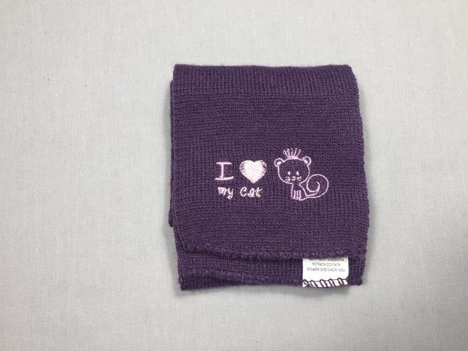 Petite écharpe mauve - TU, moins cher chez Petit Kiwi