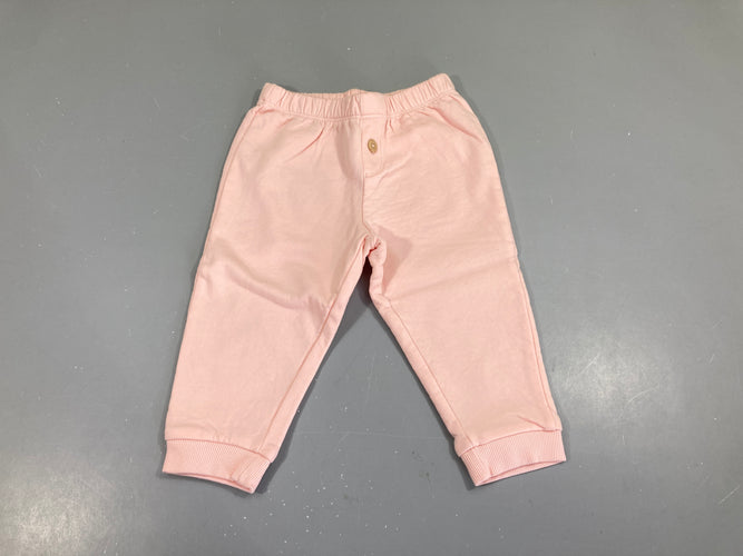 Pantalon training rose pâle, moins cher chez Petit Kiwi