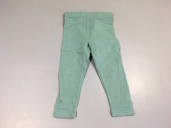 Legging bleu/vert, moins cher chez Petit Kiwi