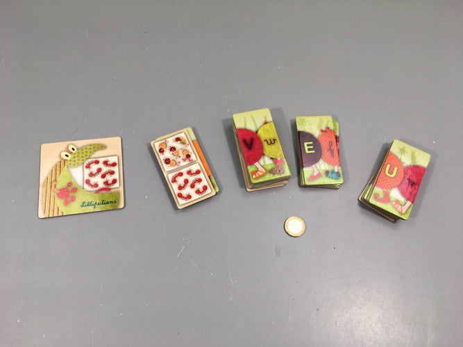 Domino Alphabet Juliette-Complet, moins cher chez Petit Kiwi