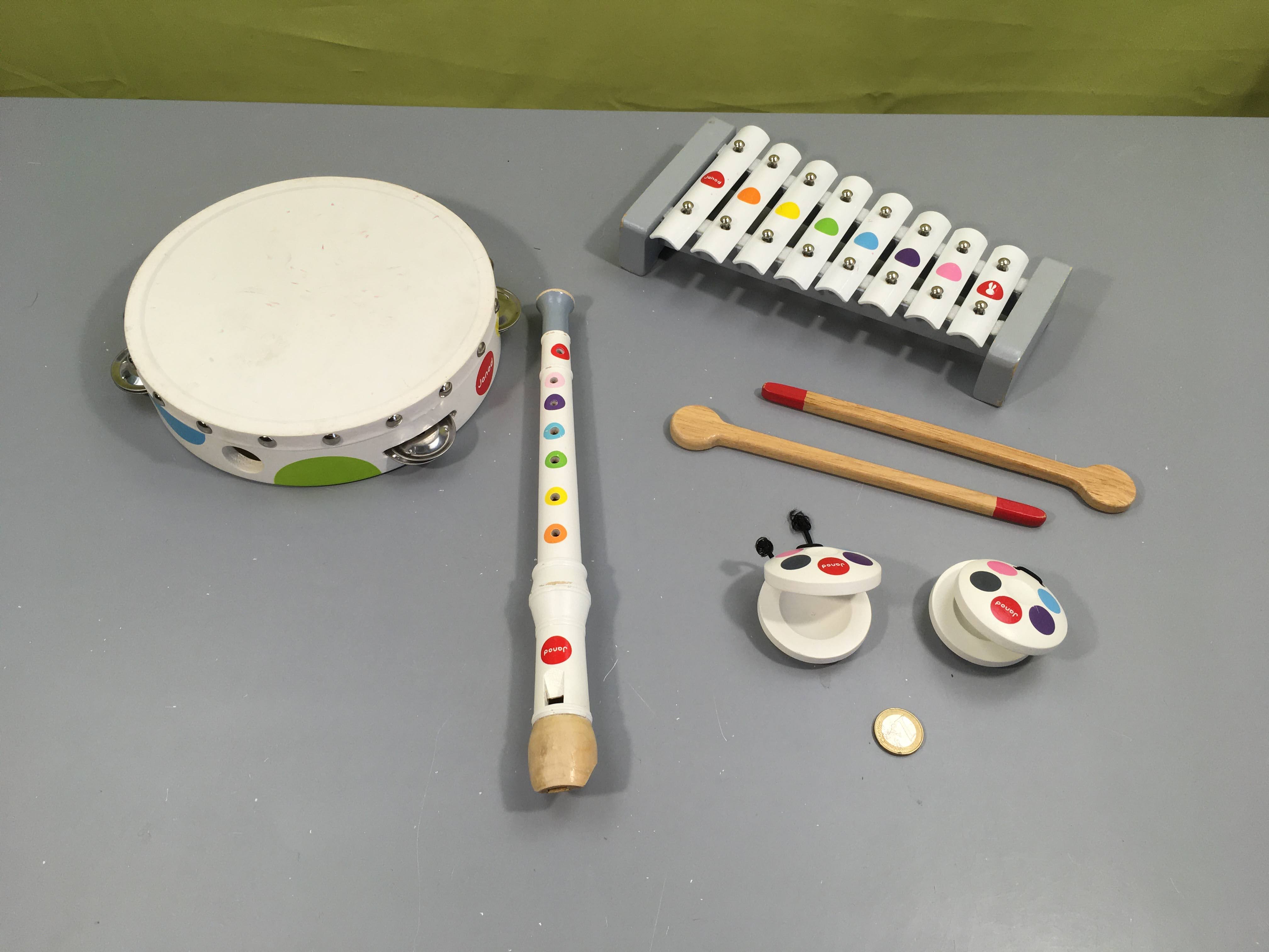 Set musical en bois Confetti-Qques traces d'usure!