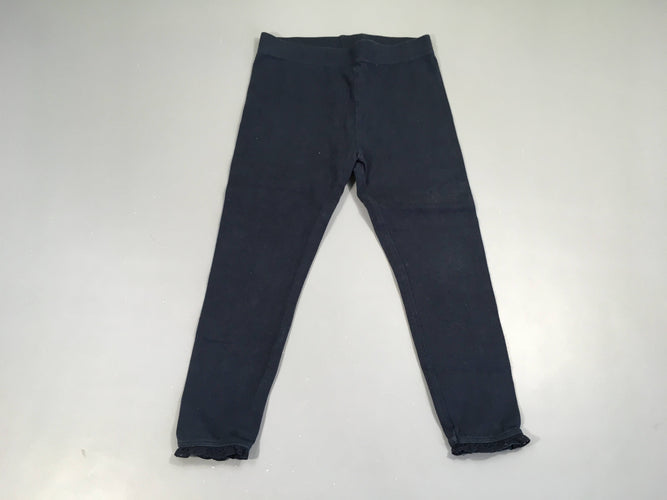 Legging bleu foncé, moins cher chez Petit Kiwi