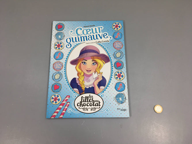 Coeur guimauve-Les filles au chocolat, moins cher chez Petit Kiwi