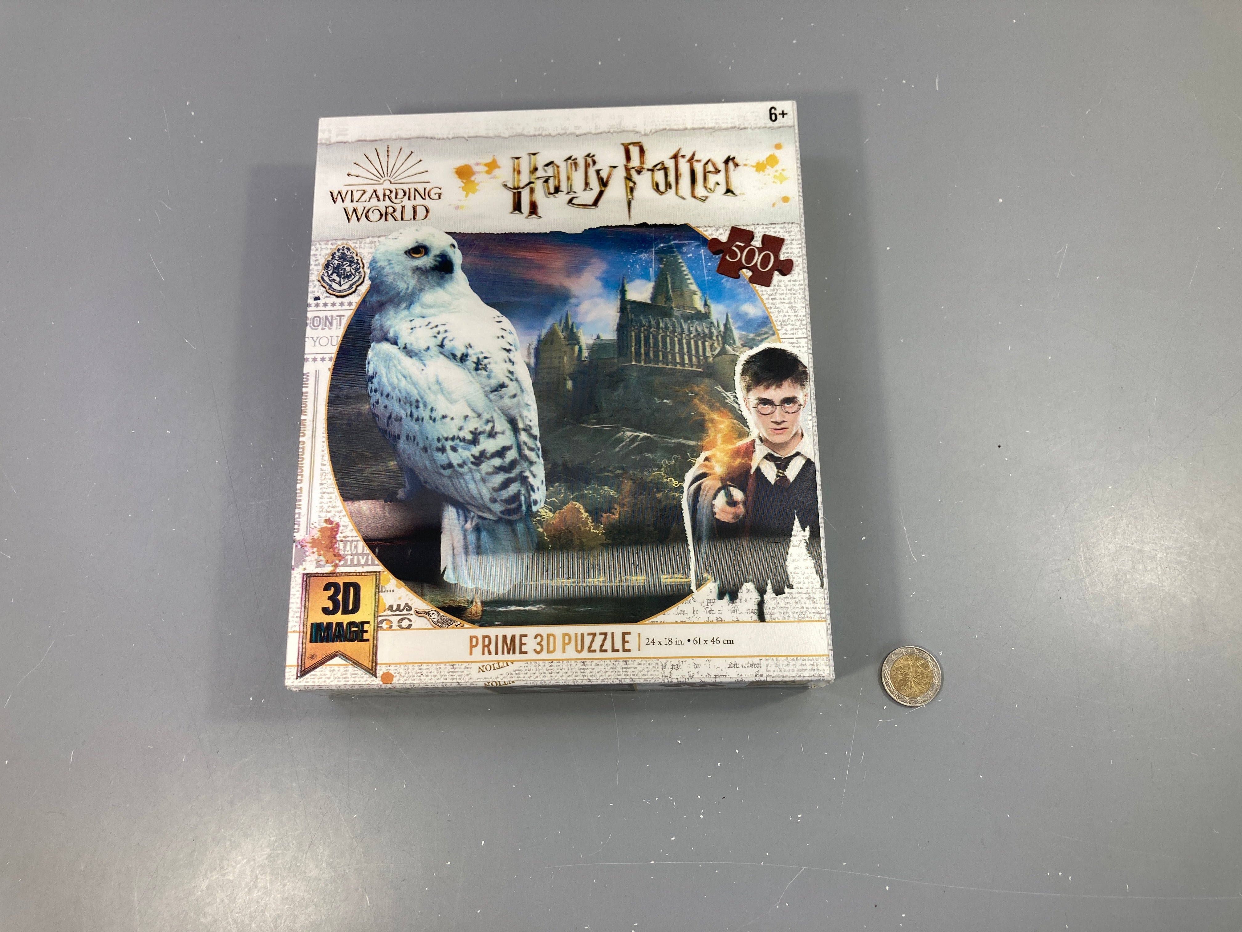 Puzzle 3D Harr.y Potter 500pcs 6+, non vérifié