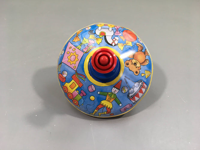 Toupie motifs coffre à jouets, moins cher chez Petit Kiwi