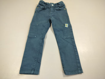 Pantalon bleu poches latérales
