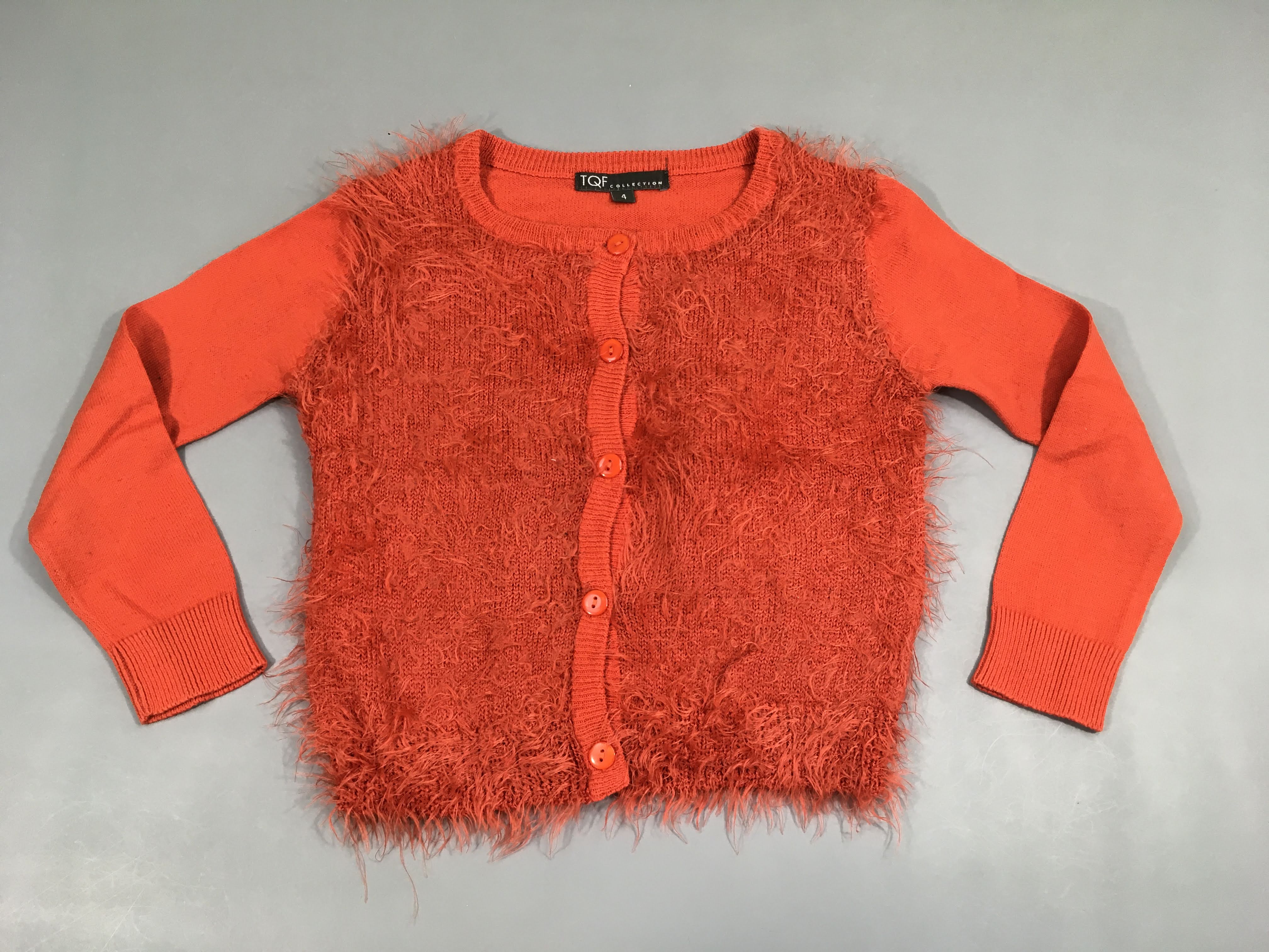 Gilet duveteux orange