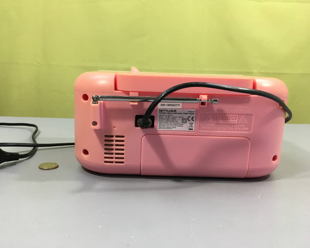Muse radio CD USB et microphone enfant rose hiboux Décolorée, moins cher chez Petit Kiwi