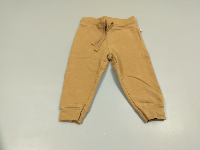 Pantalon camel  96% coton 4% élasthanne, moins cher chez Petit Kiwi
