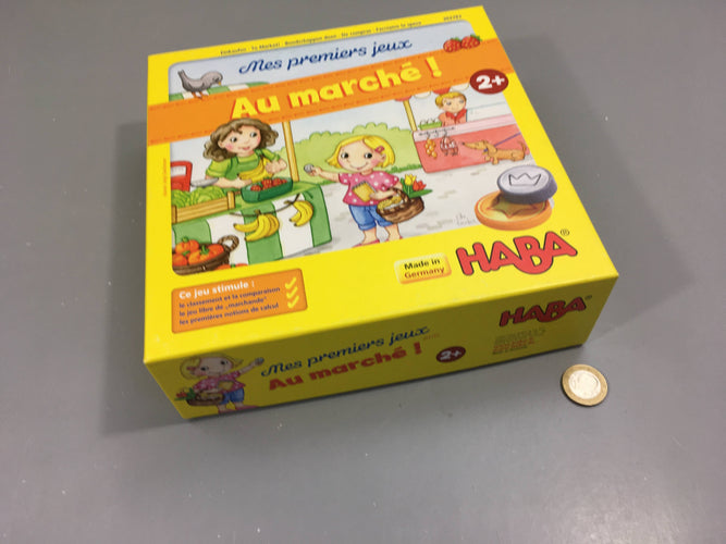 Mes premiers jeux, au marché, 2 ans +, 1-4, moins cher chez Petit Kiwi
