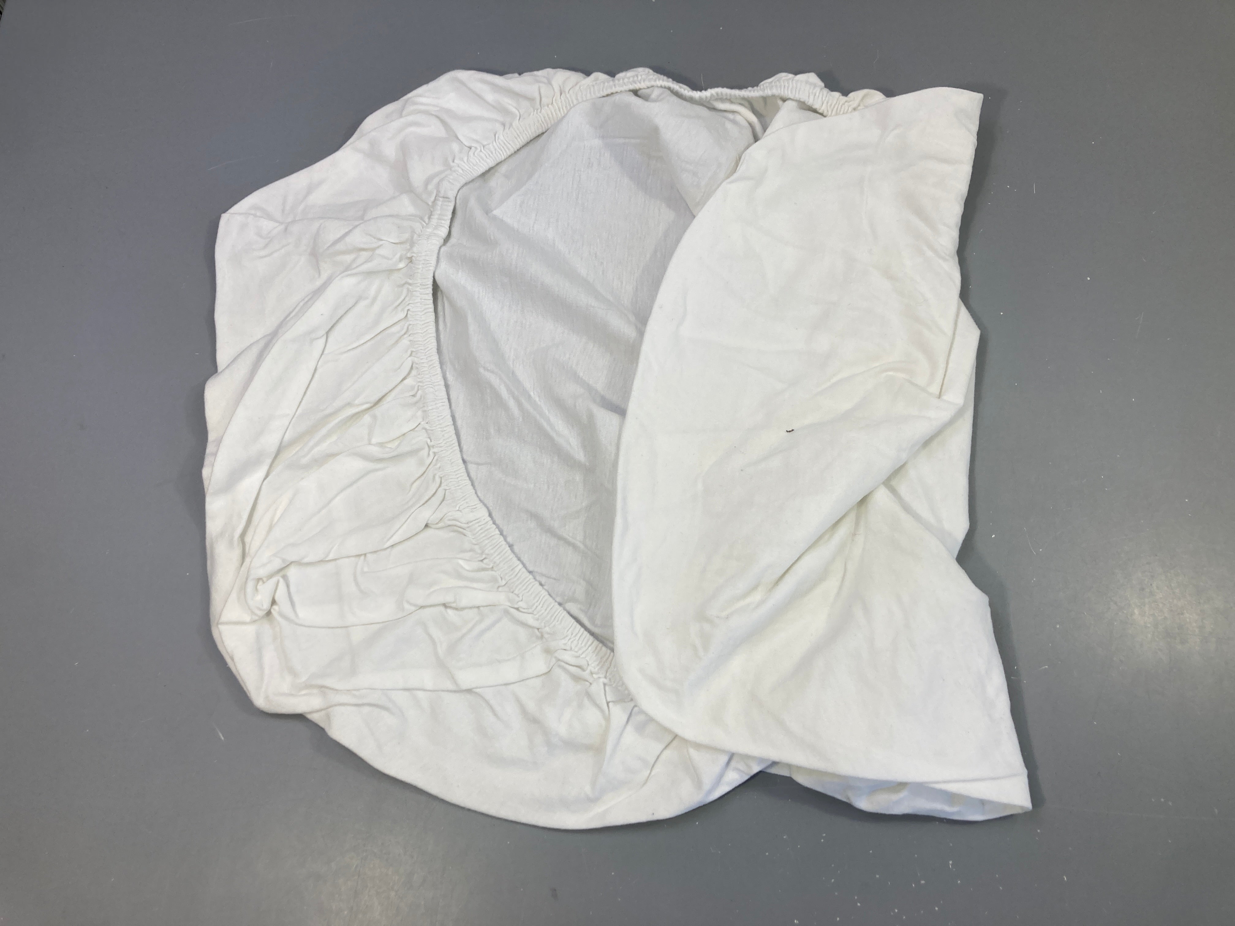 Drap housse blanc 40-90cm pour matelas cododo/berceau/nacelle