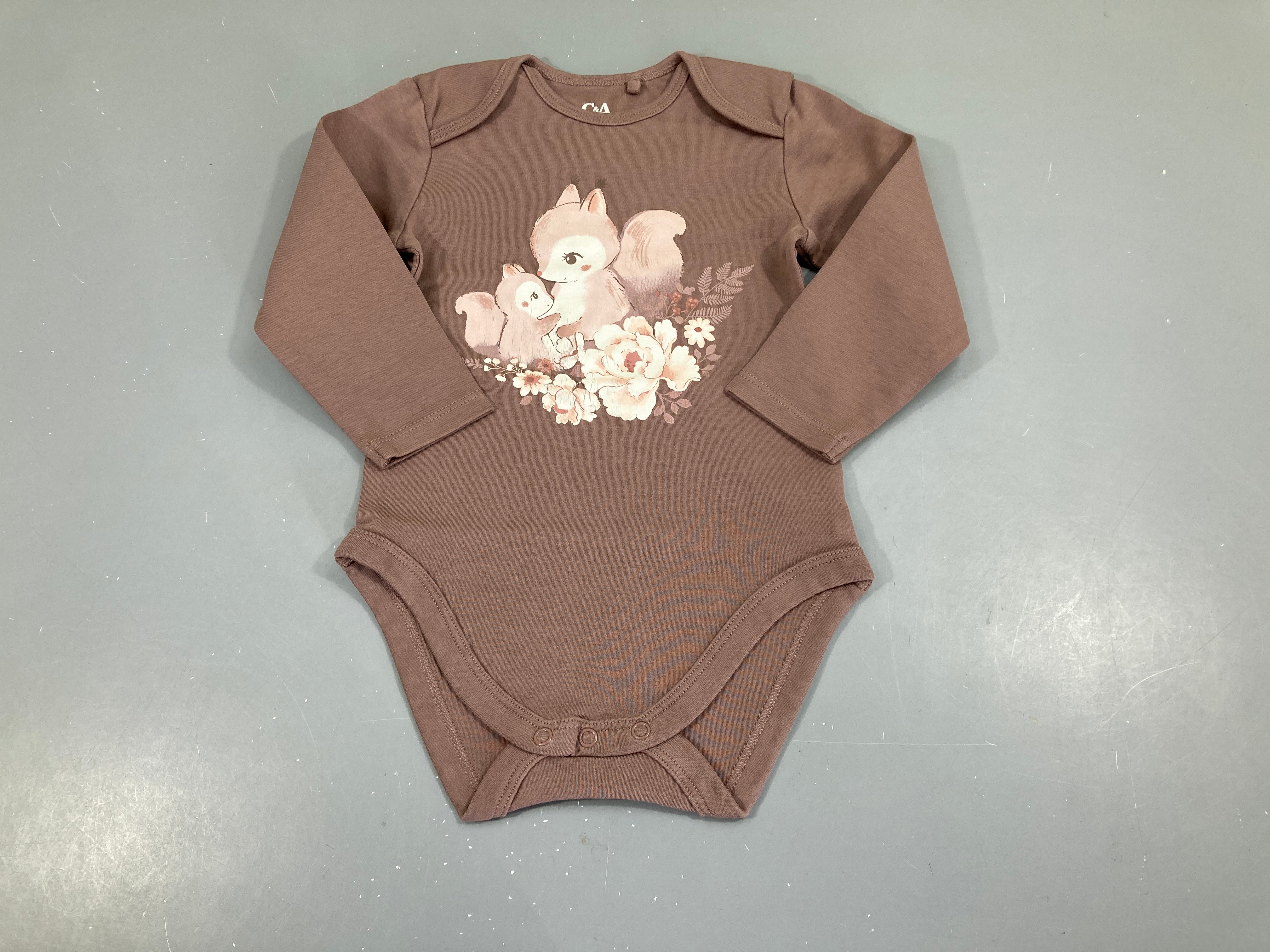 Body m.l vieux rose écureuils