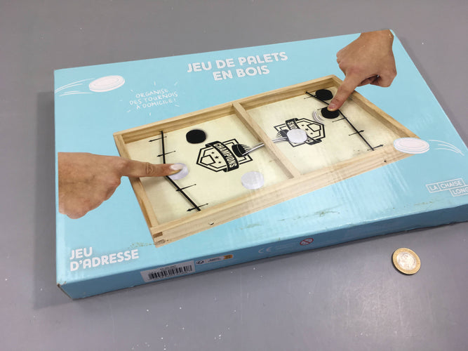 Jeu de palets en bois, moins cher chez Petit Kiwi