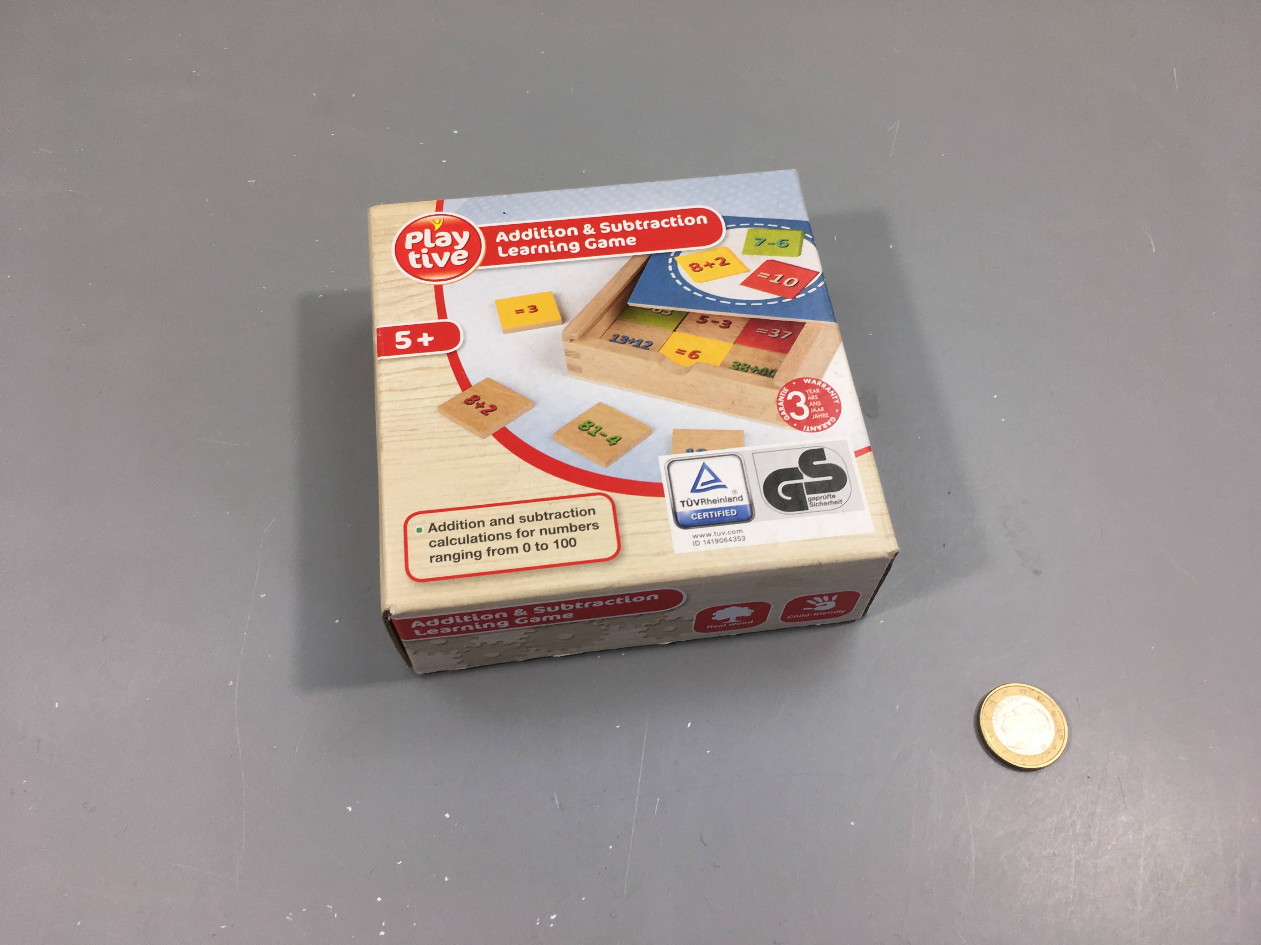 Apprentissage additions soustractions, 5 ans +