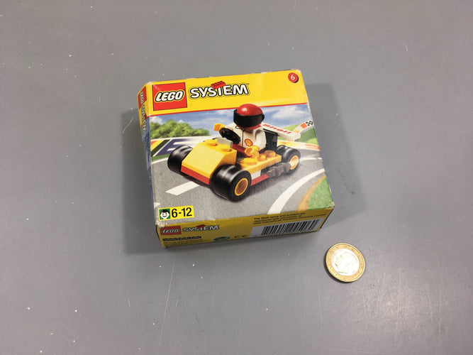 Lego system, go-kart 1251, 6ans +, vintage scellé, moins cher chez Petit Kiwi