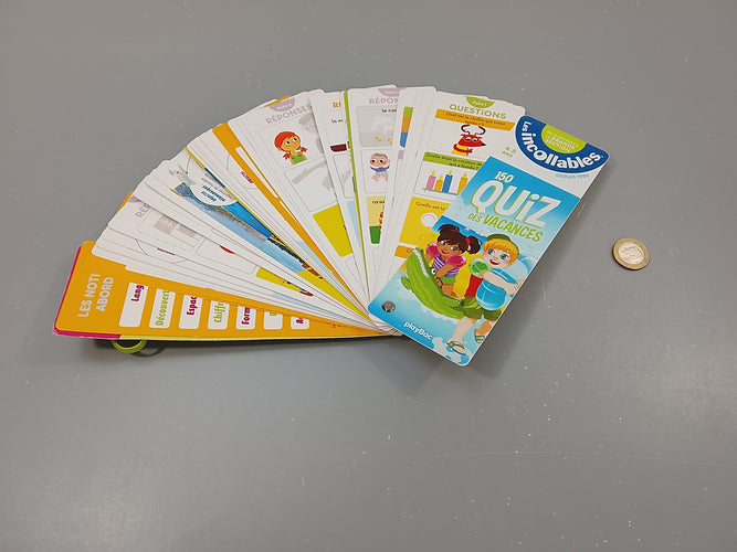 Les incollables,150quiz des vacances, 4-5a, moins cher chez Petit Kiwi