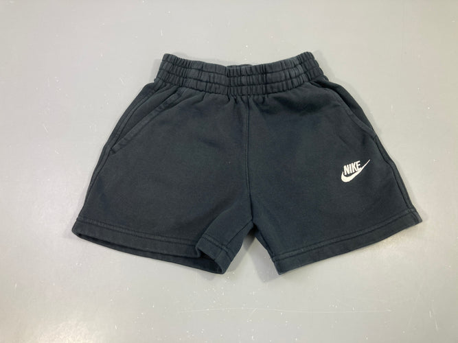Short de sport molleton noir Nike, moins cher chez Petit Kiwi
