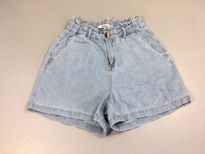 Short Denim taille élastique, moins cher chez Petit Kiwi