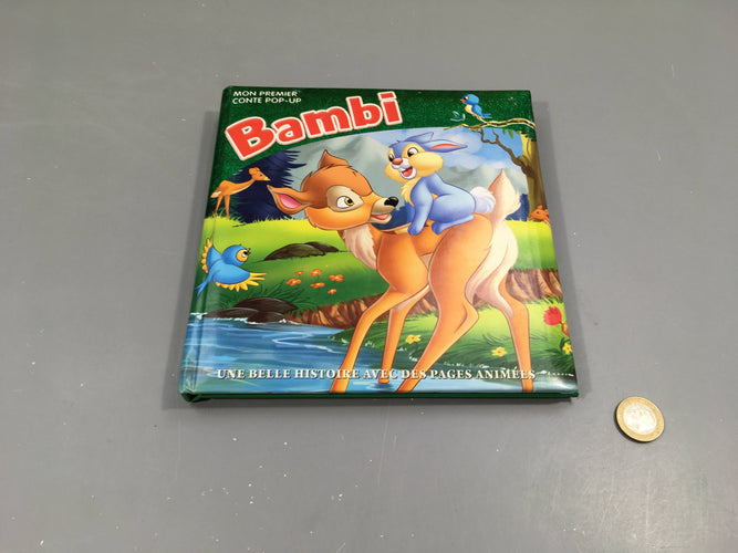 Mon premier conte pop-up Bambi, moins cher chez Petit Kiwi