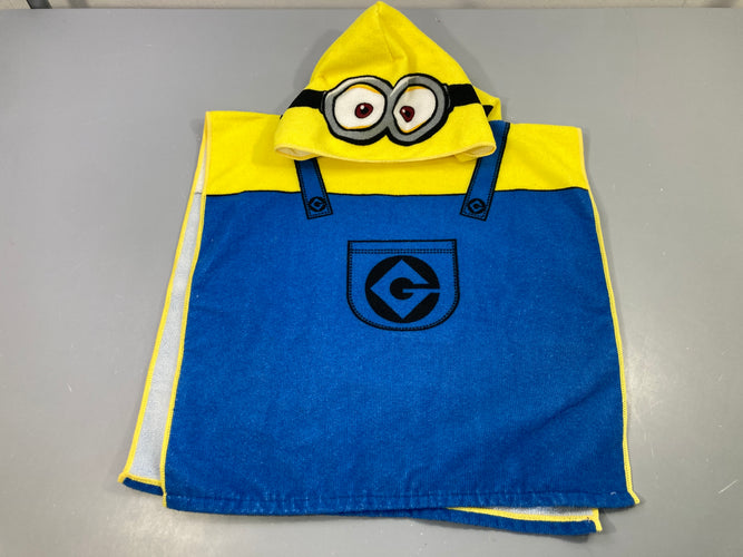 Poncho de bain Minion, moins cher chez Petit Kiwi