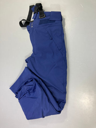 Pantalon de ski bleu foncé bretelles wedze piste 500, moins cher chez Petit Kiwi