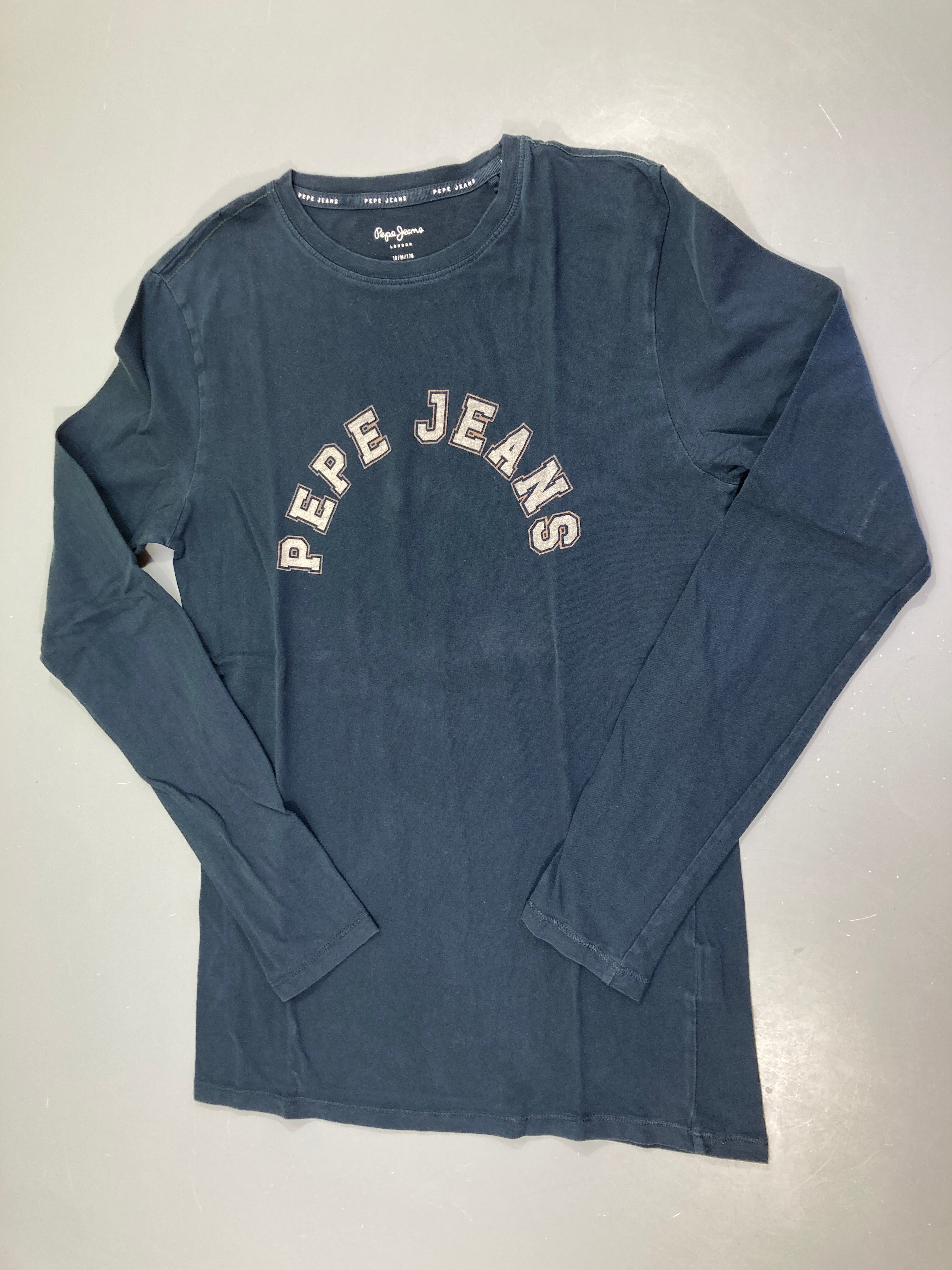 T-shirt m.l bleu foncé PepeJeans
