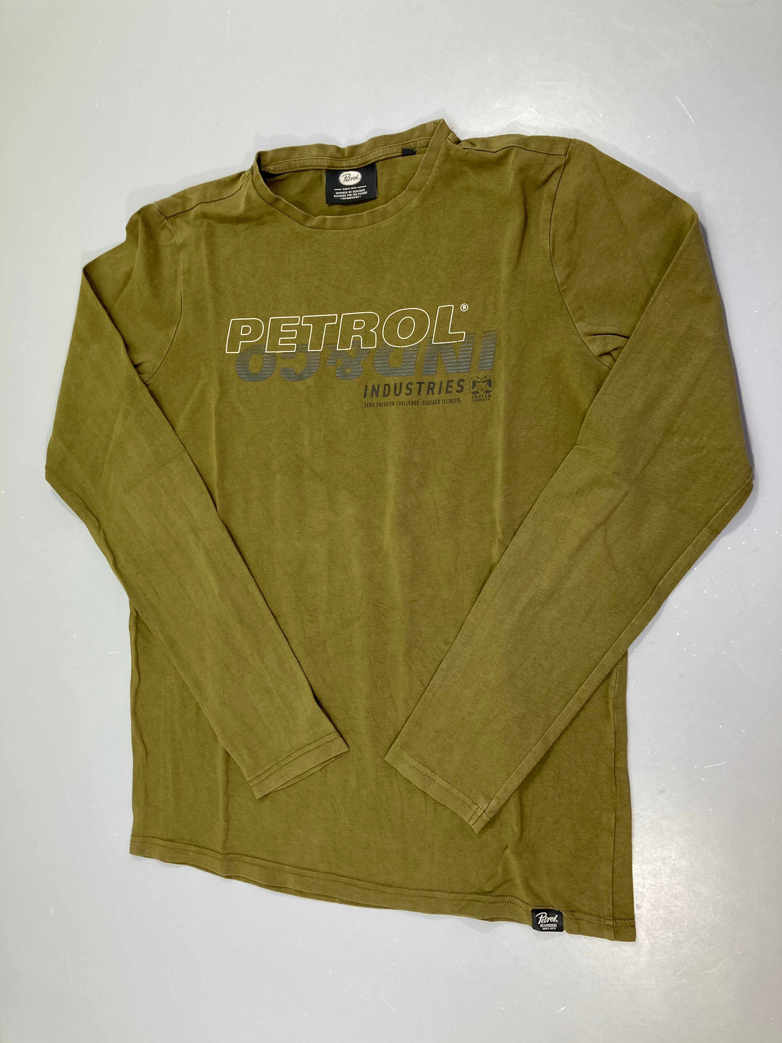 T-shirt m.l vert Petrol