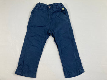 Pantalon bleu foncé chino