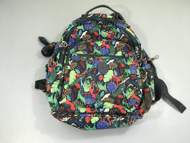 Sac à dos Livre de la Jungle Tache fong gauche fondur dans le décor Bon état, moins cher chez Petit Kiwi