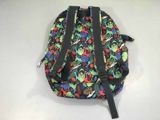 Sac à dos Livre de la Jungle Tache fong gauche fondur dans le décor Bon état, moins cher chez Petit Kiwi