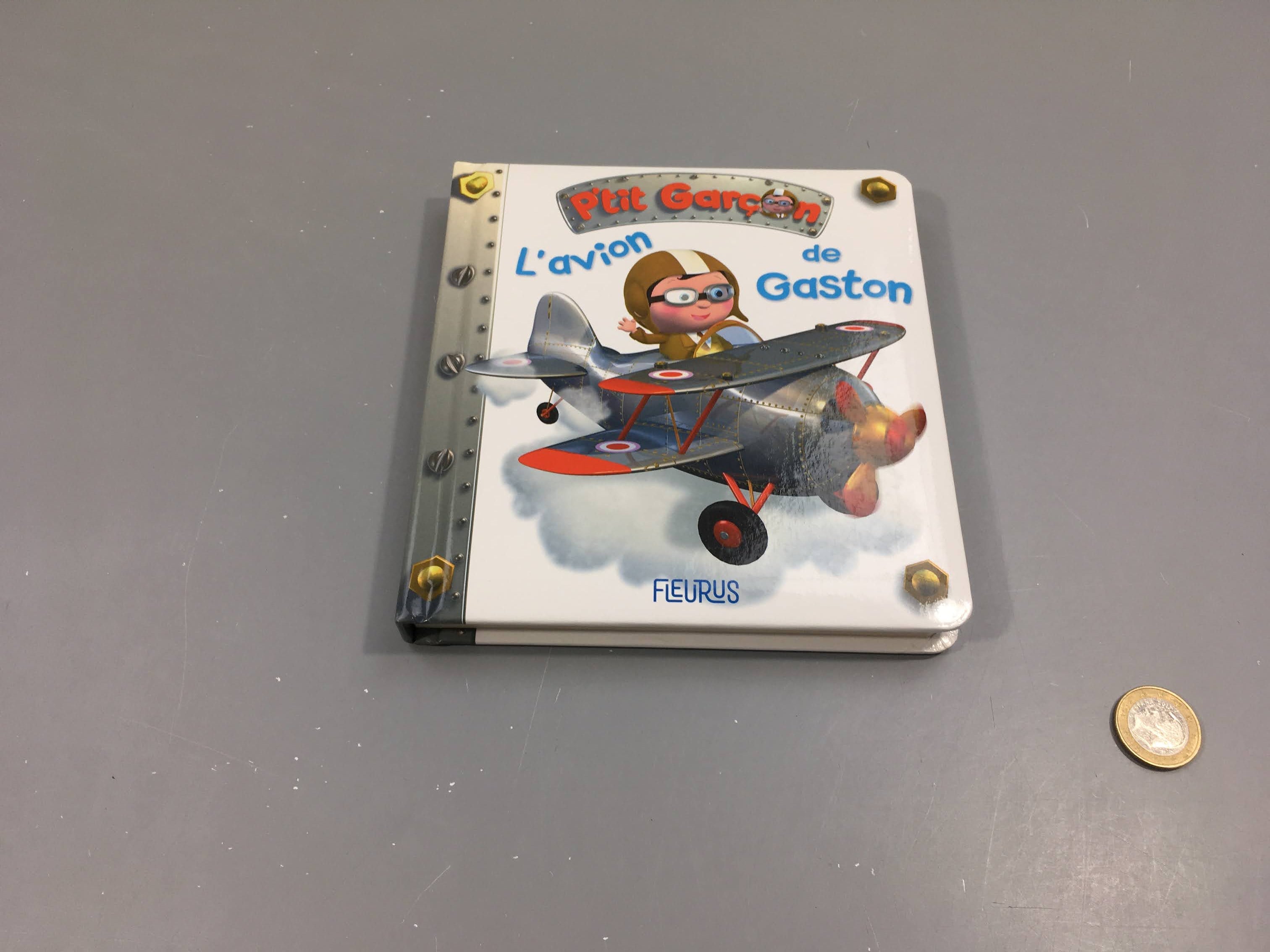 3-L'avion de Gaston-P'tit garçon