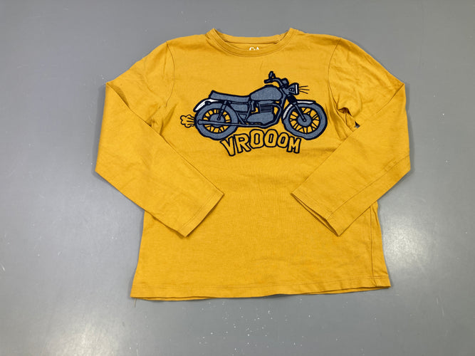 T-shirt m.l jaune Moto, moins cher chez Petit Kiwi