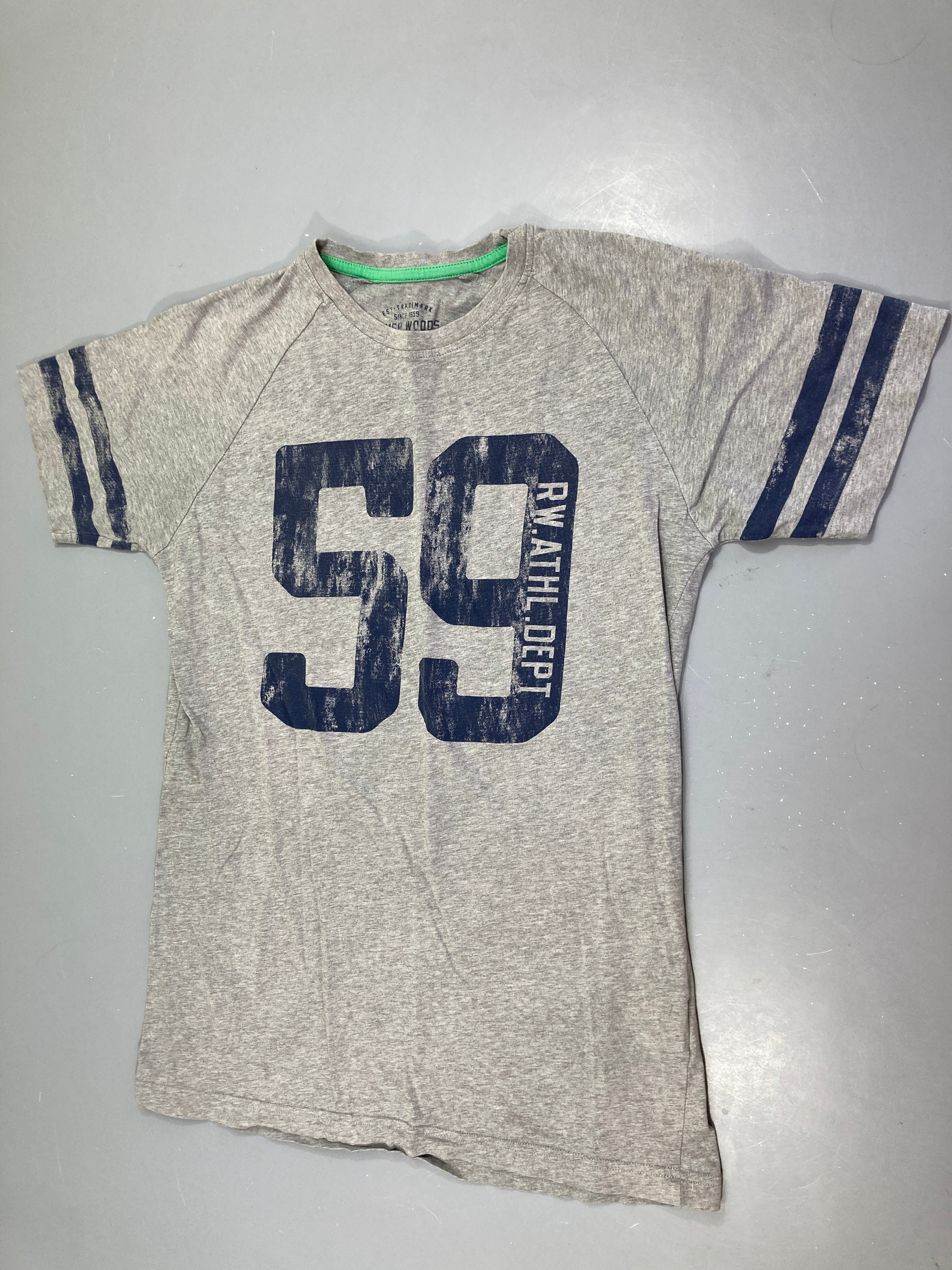 T-shirt m.c gris chiné 59