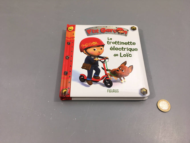 37-La trottinette électrique de Loïc-P'tit garçon, moins cher chez Petit Kiwi