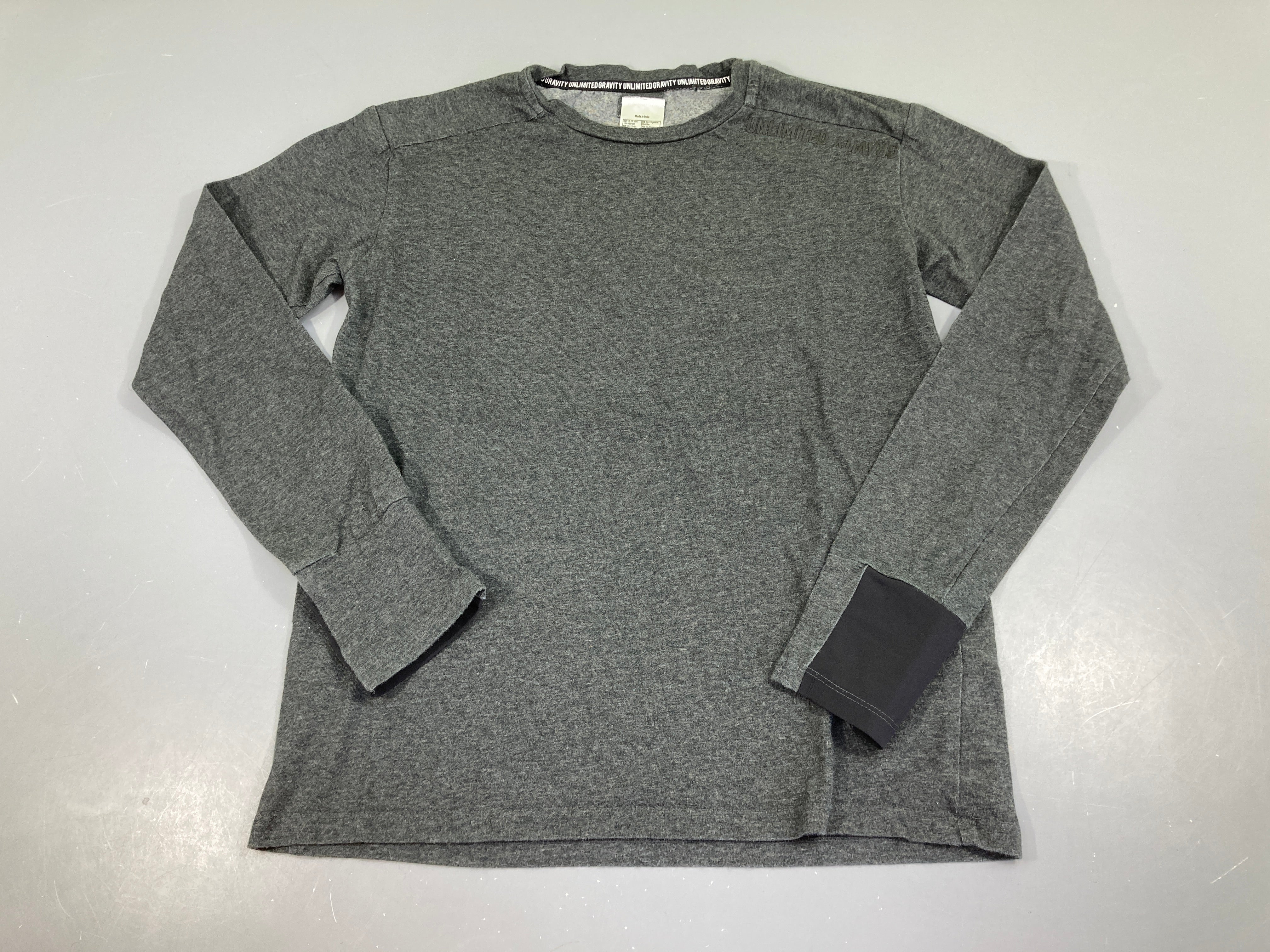 T-shirt m.l gris chiné