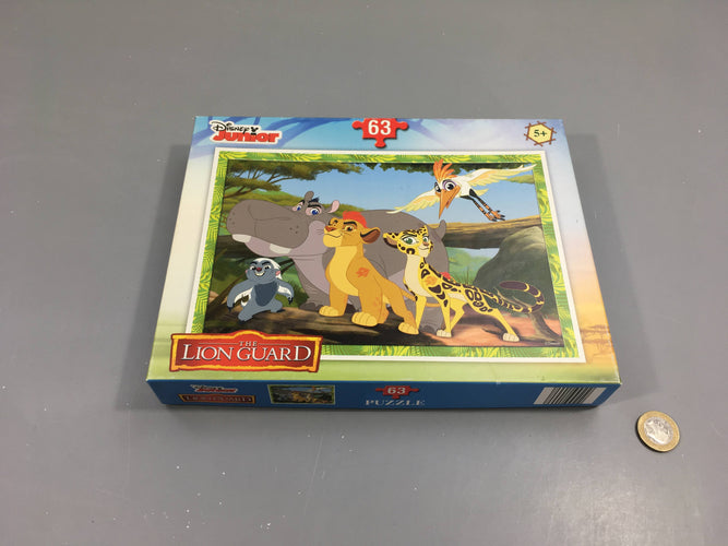Puzzle Le roi Lion 63 pcs +5a Complet, moins cher chez Petit Kiwi