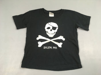 T-shirt m.c noir crane