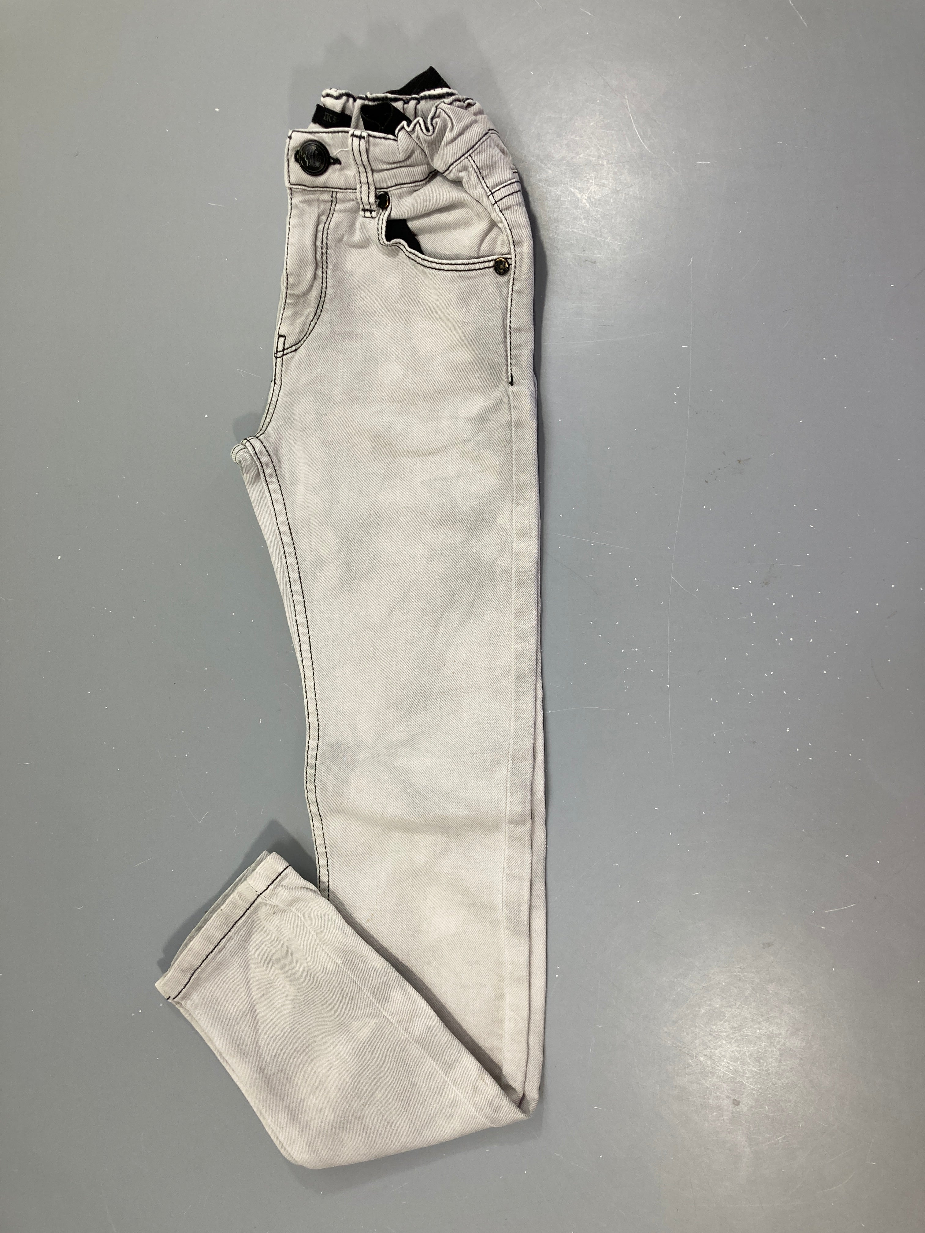 Jeans slim fit gris