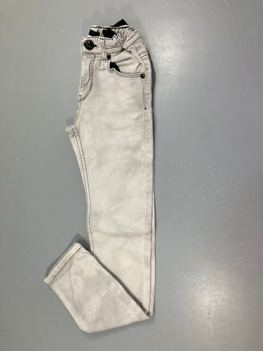 Jeans slim fit gris, moins cher chez Petit Kiwi